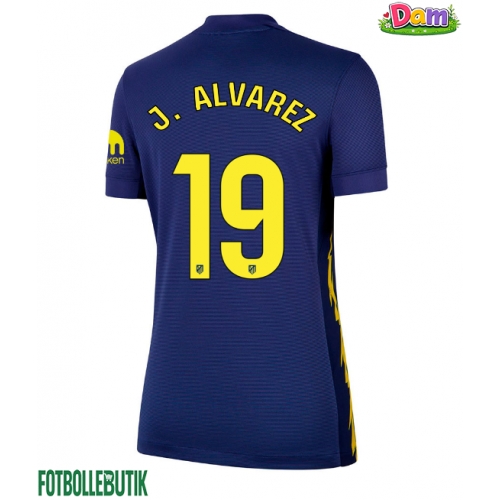 Atletico Madrid Julian Alvarez #19 Bortatröja Kvinnor 2025-26 Kortärmad